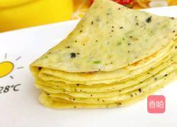 丝瓜蛋饼的做法图解11