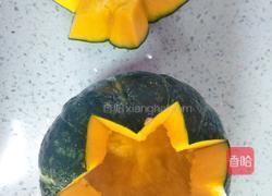 海鲜炒饭南瓜盅的做法图解2