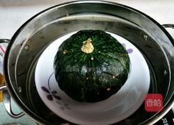 海鲜炒饭南瓜盅的做法图解5