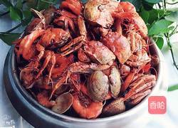 香辣虾蟹的做法图解17