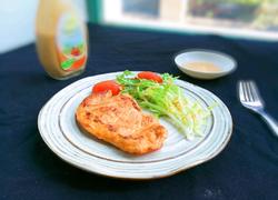  法式沙拉酱锅煎香甜鸡脯