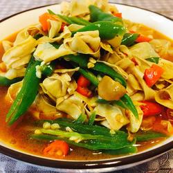 香辣豆皮的做法[图]