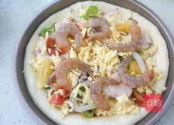 九寸海鲜披萨 的做法图解13