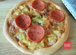 家庭版夏威夷披萨的做法图解12