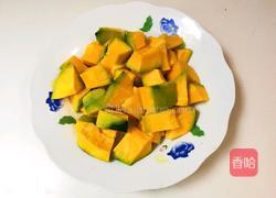 大葱生抽南瓜的做法图解3