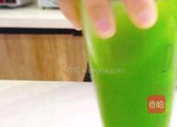薄荷柠檬青汁冰饮的做法图解2