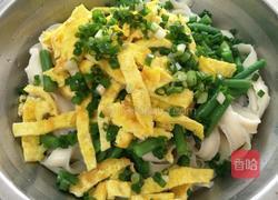 豆角鸡蛋捞面的做法图解7
