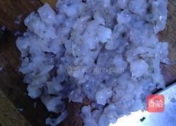 韭菜虾仁鸡蛋水饺的做法图解1