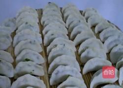 韭菜虾仁鸡蛋水饺的做法图解5