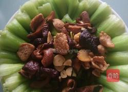 香菇油菜的做法图解3