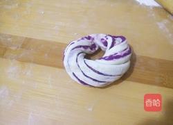 紫薯花式甜面包的做法图解15