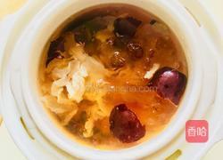 皂角米桃胶银耳羹的做法图解9