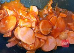 香肠番茄意面的做法图解3