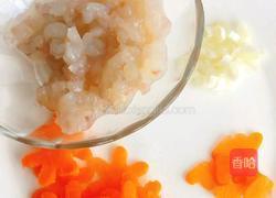 虾仁豆腐龙猫饭的做法图解2