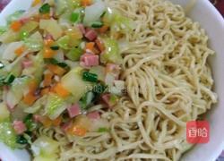 蔬菜炸酱面的做法图解12