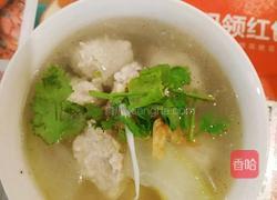 冬瓜水汆丸子的做法图解10