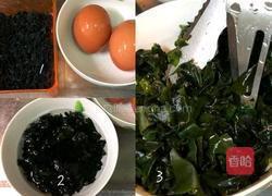 五花肉海带芽蛋花汤的做法图解1