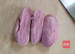 Illustration of how to make dragon fruit hand-rolled noodles 2