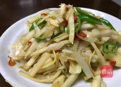 素炒开胃酸笋的做法图解3