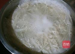 水豆豉拌金针菇的做法图解3