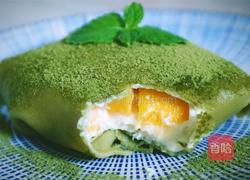 芒果抹茶班戟的做法图解18