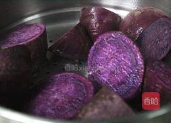 奶香紫薯泥三分钟学会的做法图解5