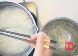 青汁炸酱面的做法图解8