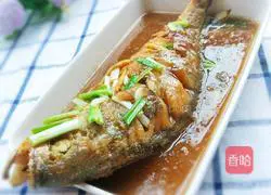 Illustration of Braised Yellow Croaker 10