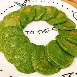 宝宝版香蕉小白菜蛋黄饼的做法[图]