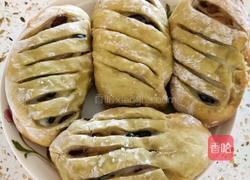 电饭锅版抹茶麻薯欧包的做法图解7