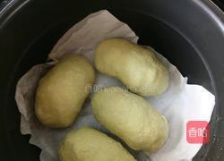 电饭锅版抹茶麻薯欧包的做法图解3