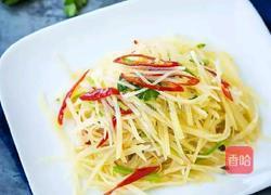 酸辣土豆丝的做法图解7