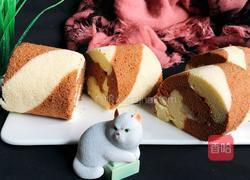 巧克力双色蛋糕卷的做法图解27