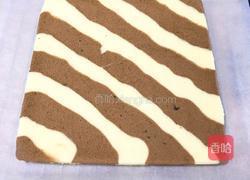 巧克力双色蛋糕卷的做法图解23