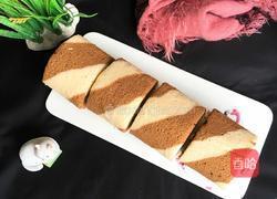 巧克力双色蛋糕卷的做法图解26