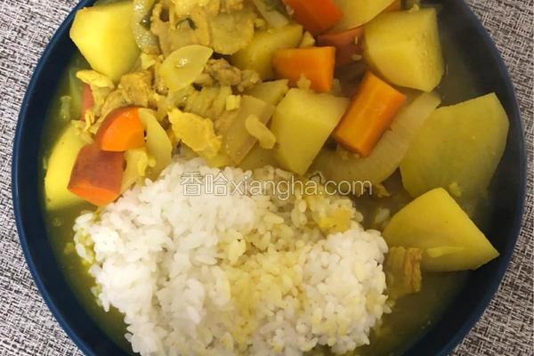 土豆鸡肉咖喱
