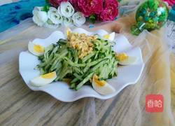 黄瓜拌鸡蛋的做法图解7