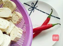 干煸霉千张筒的做法图解2