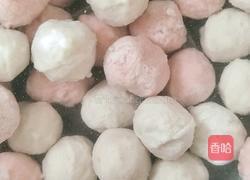 小白菜丸子汤的做法图解1