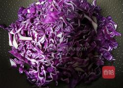 炒紫甘蓝的做法图解4