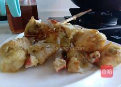 蟹炒年糕的做法图解5