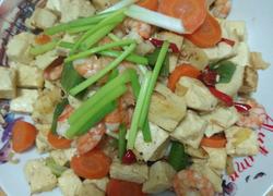鲜虾干贝焖豆腐