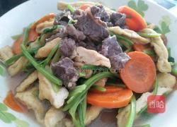 小炒牛肉的做法图解4