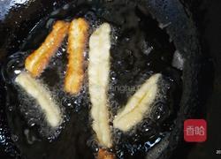 自制无膨松剂油条的做法图解8