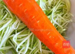 茭瓜胡萝卜丝饼的做法图解3