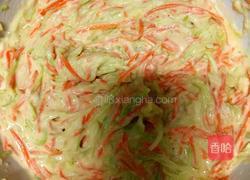 茭瓜胡萝卜丝饼的做法图解6