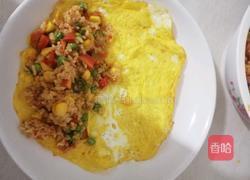 蛋包饭的做法图解10
