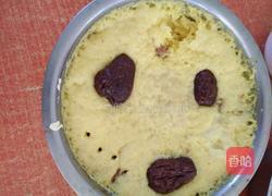 玉米发糕的做法图解4