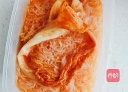 辣白菜粉丝的做法图解7