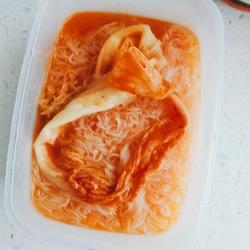 辣白菜粉丝的做法[图]